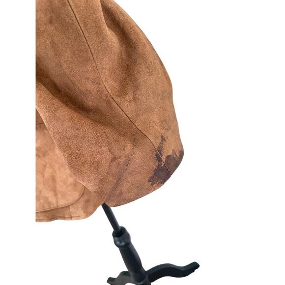 VTG 70’s RALPH LAUREN COUNTRY SUEDE JACKET CHESTNUT ILGWU LOGO MADE IN USA SZ M - Picture 11 of 16